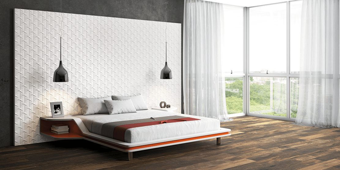 9 tendências de revestimentos em 2015 arquidicas Sala de casa sofisticada com o piso porcelanatoiso