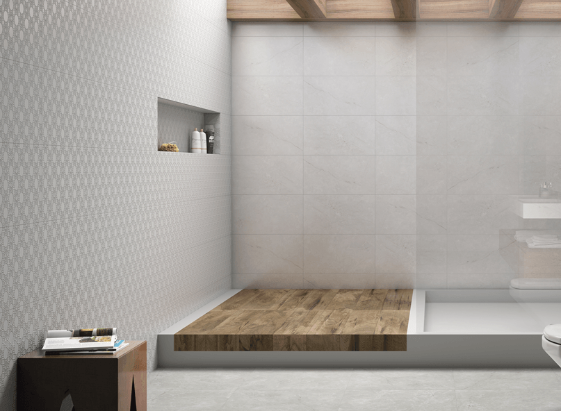 9 tendências de revestimentos em 2015 arquidicas Sala de casa sofisticada com o piso porcelanatoiso